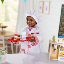 Melissa & Doug Chef Costume Set, Role Play Dress Up Toy (8 Pieces), Includes Chef Jacket, Hat And Accessories, Suitable For Children 3 Years And Up - Chef Costume - View 6