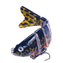 HENGJIA 1PC 10cm18g Wobblers 6 Segments Pike Sinking Fishing Lures Artificial Multi Jointed Sections Artificial Hard Bait Trolling Pike Carp Fishing Tools - Multicolor - View 17