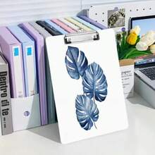 1PC Acrylic A4 Size Wave-Shaped Glitter Clipboard, Portable Clipboards, Suitable For Office, School, Multi-Functional - Multicolor - View 9