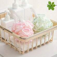 1pc/2pcs Cute Bubble Bath Sponge - Super Soft, Bathroom Travel Essential, Dual Use - A - View 6