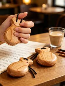 Spanish Flamenco Castanets With Hanging Rope For Easy Operation And Practice, Traditional Wooden Hand Drum, Adult Musical Instrument, Spanish Souvenir Gift, Beginner Musical Instrument, Adult Beginner Dance Performance Practice Instrument, Orff Percussion Instrument, Suitable For Dance Performance And Music Teaching, Suitable For Dancer Party, Ballroom Entertainment, Young Musicians - Multicolor - View 8