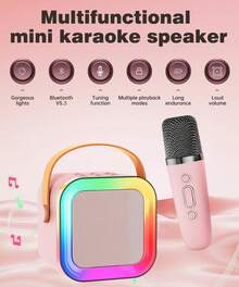 Karaoke Machines - Pink - 2 Mic - View 10