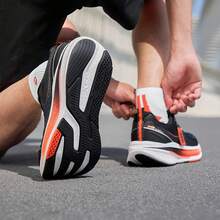 XTEP Tancheng 3.0 Men's Running Shoes New Fitness Training Shoes Shock-Absorbing Breathable Running Shoes - Black/Charcoal Grey - View 4