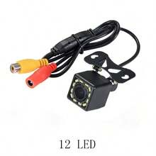 Cámara de visión trasera AHD para coche, cámara de video de visión trasera para vehículo, cámara de reversa con 12 LED de visión nocturna para estacionamiento - AHD - Ver 7