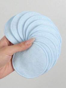 5/10/20pcs Reusable Makeup Remover Pads, Gentle On Skin, Quick Makeup Removal, Suitable For All Skin Types - Pink - View 6