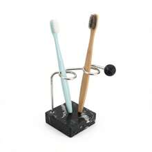 Luxury Stainless Steel Toothbrush Holder, Couple Toothbrush Storage Box, For Bathroom Use - Multicolor - View 13