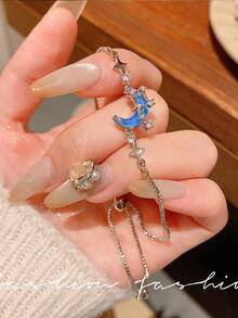 1 Star Moon Pull-Out Bracelet - Multicolor - View 2