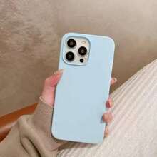 Compatible With IPhone 17E 17 Pro Max 16 15 14 13 12 Mini 11, Shockproof Liquid Silicone Protective Phone Case With Soft Scratch Resistant Ultra-Fine Fiber Lining, For Iphone 8 Plus 7 6s Soft Cover - New Sky Blue - View 7