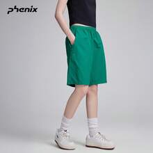 Phenix Phoenix Casual Solid Color Shorts Unisex 2026SS New Antibacterial Comfortable Breathable Sports Pants - Emerald Green - View 3