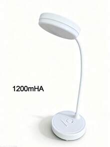 LED Desk Lamp, USB Rechargeable, 3-Level Adjustable Brightness, White/Natural/Warm Light Modes Switchable, Eye-Protection Lamp, Built-In Night Light Function - Multicolor - View 12