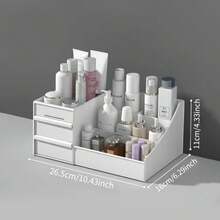 Cosmetics Skincare Jewelry Storage Box Large Capacity Desktop Drawer Organizer High-End Appearance - Multicolor - View 7
