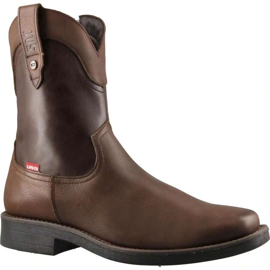Levis Botas Levi's Hombre Harry Vaquera Vestir - Marrón - Ver 1