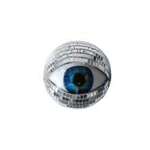 10 Stücke gruselige Disco-Augen-Spiegel-Kunststoffkugeln, glänzend, geeignet für Halloween-Disco-Partys, DIY-Blumenkränze, Maskenball-Kostüme, Bars, Themenparty-Tischdekoration, Hof, Garten, Innen-/Außenbereich, Heimdekoration, originelle Requisite, 4 cm/1,57 Zoll, Halloween-Dekorationen - Disco-Augapfel - Übersicht 11