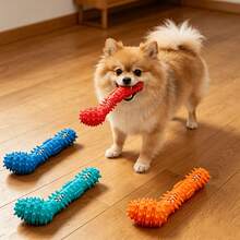 4pcs Pet Toys - Musical Note Design Dog Chew Toys, Dental Cleaning Toothbrush, Interactive Fetch Training Boredom Relief Dog Toys, Recommended For Small And Medium Dogs - Multicolor - View 4