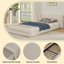 Bed Bases & Foundations - 米色 - 查看 3