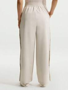Nike Women's AS W NK 24.7 DF Tearaway Pants Woven Long Pants II 5324-104 - Beige - View 2