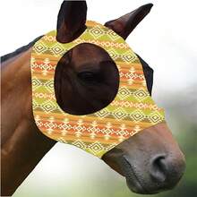 New Printed Horse Mask, Comfortable Horse Mask With Ears, UV Protection And Sun Protection, Soft And Lightweight, Breathable, Mosquito And Fly Proof - Decorative - View 12