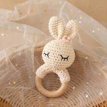 Mainan Kerincingan Rajutan Buatan Tangan, Mainan Rajutan Interaktif untuk Bayi, Lonceng Terintegrasi, Desain 3D yang Lucu, Detail yang Kaya, Menarik Perhatian Bayi, Mengembangkan Pendengaran Bayi, Hadiah untuk Acara Baby Shower, Hadiah untuk Ibu Baru, Hadiah Natal, Hadiah Paskah, Hadiah Kenang-kenangan Bayi Baru Lahir - MultiWarna - View 5