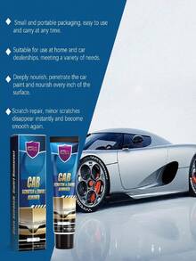 Car Scratch Repair Paste, Car Maintenance Paint Surface Scratch & Scuff Polishing Paint Repair Paste - Liquid - View 6