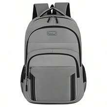 1pc Back-To-School Style Fashionable Backpacks For Men And Women, Outdoor Large Capacity Backpacks, Laptop Bags, Suitable For Travel, City Commuting, And Campus Use - Backpack - View 12