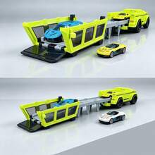 Flexible Track Vehicle, Off-Road Vehicle, No Battery Required For Launching, Inertial Launching Device, Folding Toy Car Model, Multi-Player Racing Competition Toy, Suitable For Both Men And Women As A Gift, Random Color Of Accessories - Multicolor - View 4