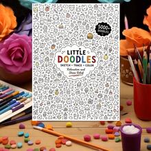 Graffiti Line Drawing Coloring Book, 11.02*8.27 Inch Large Size, 24 Pages Single-Sided Printing Thick Paper No Bleed-Through. Includes Plenty Of Cute Graffiti Patterns, Perfect For Line Tracing And Coloring Game Play - Graffiti Coloring Book - View 5