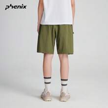 Phenix Phoenix 戶外運動短褲 中性款 2026SS 新款輕量防潑水休閒褲 - 苔蘚綠 - 查看 5