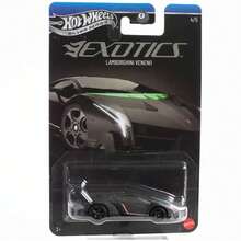 Hot Wheels Silver Series Exotics Model Mobil Die-Cast Skala 1:64 (Pagani, Czinger, , , ) Model Mainan Kreatif Ukuran Saku - MultiWarna - View 5