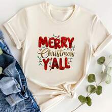 1/2/3PCS Durable Washable Heat Transfer Vinyl, MERRY Christmas YALL Christmas Lights Glitter Letter Holiday Pattern Heat Transfer, Vinyl Print, Heat Transfer Sticker, Iron-On Transfer Sticker Decal - Suitable For Pillows, DIY, Backpacks, T-Shirts, Canvas Bags, Sweatshirts, Jeans, T-Shirts, Clothing, Sewing Supplies - Multicolor - View 6