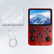 R36S 復古遊戲機－6色可選，IPS 全視角高畫質螢幕，ABS 材質耐用結構，3500mAh 可充電電池長效續航，最新 AKS 作業系統掌上遊戲機 - 查看 10