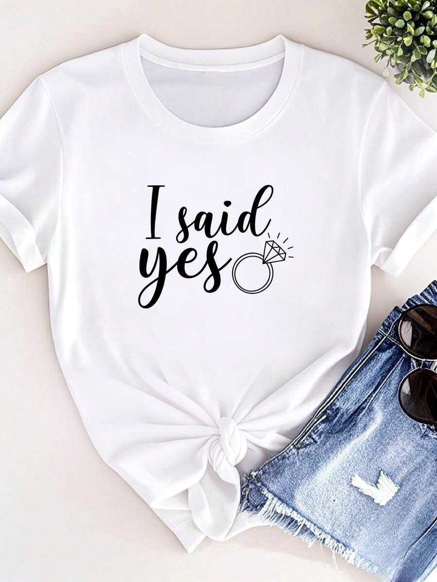 Women T-Shirts - 白色 - 查看 1