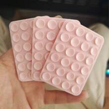 1个硅胶手机粘性手柄，吸盘式手机壳支架，免提粘性手机握把，适用于自拍和视频，手机手指握把支架 - 統一 - 查看 18