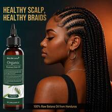 1 Bottle 120ml Organic Rosemary Hair Oil, Infused With Rosemary Extract And Multiple Plant Oil Ingredients, Lightweight And Easy To Apply, Non-Greasy And Non-Sticky, Suitable For Dry, Frizzy, Curly, Wavy, Straight And Chemically Treated Hair Daily Care, Helps Nourish Scalp And Hair Strands, Improves Dry And Messy Appearance, Enhances Softness, Smoothness And Natural Shine - Organic Rosemary Hair Oil - View 4