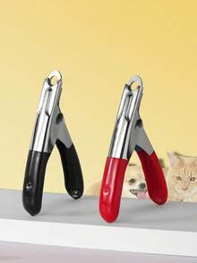 Pet Nail Clippers With Nail File, Professional Stainless Steel Dog & Cat Nail Trimmer With Safety Guard, Spring-Loaded Claw Cutter And Ergonomic Non-Slip Handle For Small, Medium & Large Pets - A - View 7