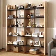 Bookcase 160 Cm High, Standing Shelf With 5 Tiers, Large Capacity, Open Shelf, Modern Bookcase For Living Room, Study, Office And Home Office, 135 X 25 X 160 Cm - Black - View 1