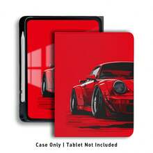 跑車 UV 印刷平面圖案，相容於 保護殼 /Matepad 11.5 2025/Matepad SE 11inch/Honor 平板保護殼/Honor9/10/X8A/ Pad SE 11inch(2023)/ Pad 2/ A9 等/ 11th Gen A16 保護殼 - 款式7 - 查看 3