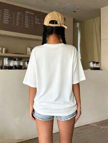 Women T-Shirts - 白色 - 查看 3