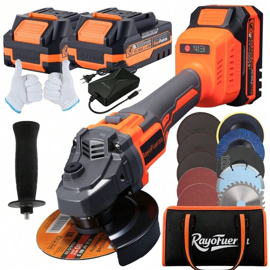 Electric Sanders & Polishers - Orange - View 1