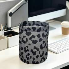 Cesto de Armazenamento para Carro, Bolsa de Armazenamento Pendurada de Tecido, Floral Vintage, Design de Fecho de Pressão Pendurado, Cesto de Armazenamento de Mesa, Pode Ser Usado Como Pequena Lixeira, Lixeira de Carro, Uso Diário - Multicolorido - Visão 6