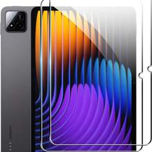 2pcs Screen Protector Compatible With Xiaomi Pad 7/ Pad 7 Pro/ Pad 8/Pad8 Pro/ Pad Mini/ POCO Pad X1/ POCO Pad M1 Tablet, 9H Hardness Anti-Scratch Tempered Glass Film, High Definition Transparent Bubble-Free Screen Protector Compatible With Xiaomi Tablet - Clear - View 3
