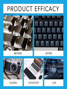 jakehoe 1pc/100ml/150ml Keyboard & Mouse Foam Cleaner, Laptop Keyboard Multi-Purpose Cleaning Dust & Stain Removal, Home Cleaning Supplies, Household Essentials, Daily Necessities, Cleaning Gadget, Home Goods, Multi-Function Cleaning, Deep Cleaning Keyboard & Mouse Crevices, Suitable For Various Surfaces, No Residue After Wiping, Meets Daily Dust & Cleaning Needs - Liquid - View 4