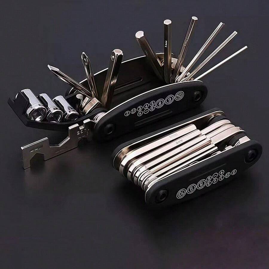 New German Multi-Function Folding Screwdriver Set Wrench Household ...