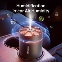 Pelembap Diffuser Minyak Esensial Mini USB untuk Mobil, Rumah, Kamar Tidur, Diffuser Kabut Udara dengan Suara Rendah - 1PC - View 5