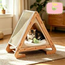 Juguete Multifuncional Interactivo para Gatos, Juguete de Silicona con Forma de Pájaro para Morder y Sacudir, Alivia el Aburrimiento, Sin Batería, Accesorios para Gatos, Suministros para Mascotas - A - Ver 7