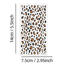 3pcs Leopard Print Temporary Face Tattoo Stickers, Sexy Adult Women Leopard Pattern Tattoo Stickers, Suitable For Halloween, Cosplay, Party, Festival And Other Occasions - Multicolor - View 8