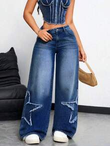 IDYLLIC Women Jeans - Blue - View 3