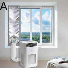 Window Seal For Portable Ac Kit, 3-Layer Thickened Aluminum Foil&Cotton & Oxford Fabric Window Seal - A - View 8