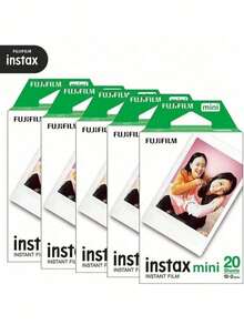 Mini Instant Film Compatible With Fujifilm Instax Mini 7s/8/9/11/12/25/90/Wide Series, Foil-Wrapped Individual Packaging, Fade-Resistant, Wide Temperature Imaging 5-40°C, Instant Color Film Set - View 13