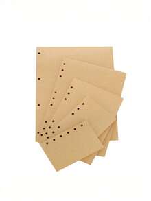 1pc/2pcs A4 A5 A6 A7 Refill Ruled Paper, White/Brown Replaceable Paper, Suitable For 5x7 Inch Notebook Inner Pages, 80 Sheets Ruled Paper (Please Confirm If It Fits Your Notebook Before Purchase) - Refill Paper - View 4