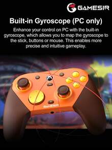 GameSir G7 Pro Gamepad Compatible With Xbox Gaming Controller For PC Steam Android Officially Licensed With Charging Station Tri-Mode Connectivity Mag-Res TMR Sticks 1000Hz Polling Rate Hall Effect Analog Triggers 6-Axis Gyroscope - View 6